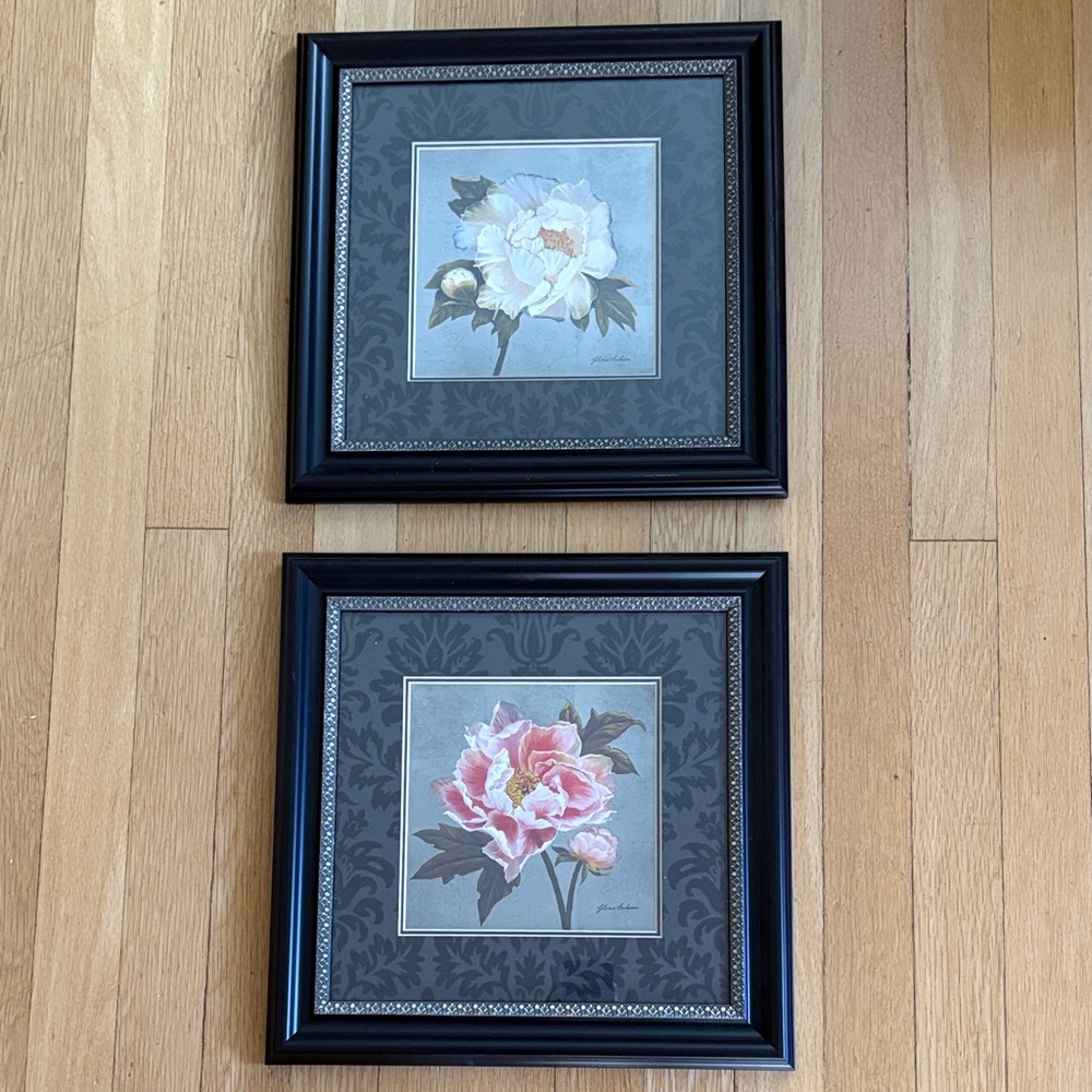 Floral Framed Wall Art Set